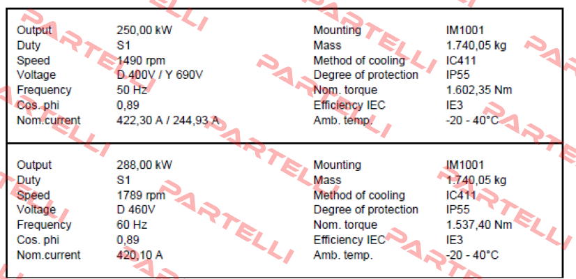 Marathon TCA355M4E3U46/TCA355M4E3U461001 Marathon (Regal)