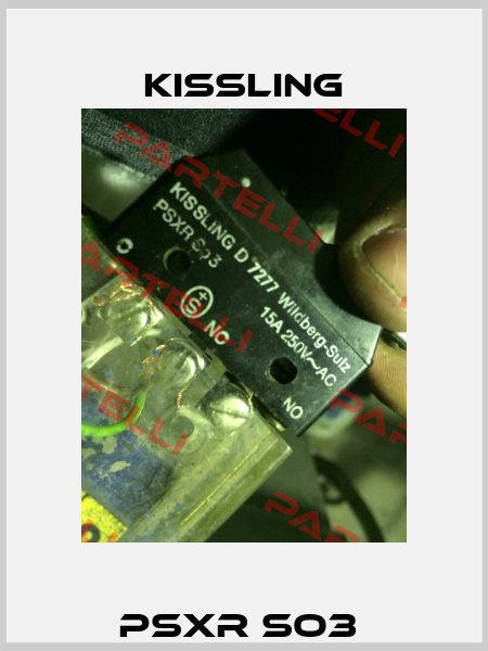 PSXR So3  Kissling