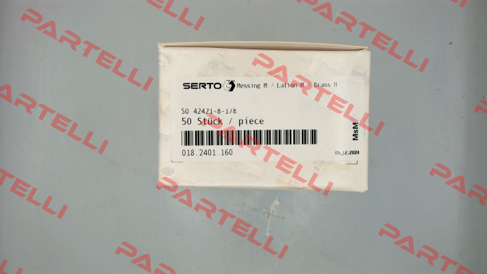 P/N: 018.2401.160, Type: SO 42421-8-1/8 Serto