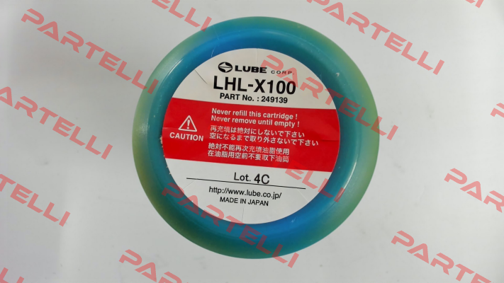 P/N:249139; Type: LHL-X100-2 Lube