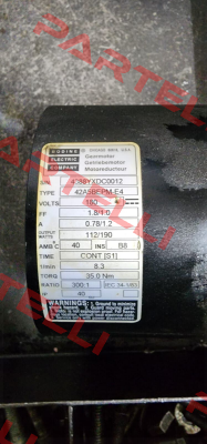 coal for 42A5BEPM-E4 BODINE ELECTRIC