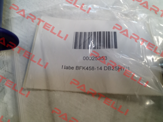 Standard hub for Bfk 458-14 Intorq