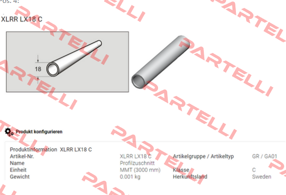 XLRR LX18 C FlexLink