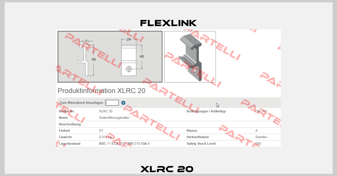 XLRC 20  FlexLink
