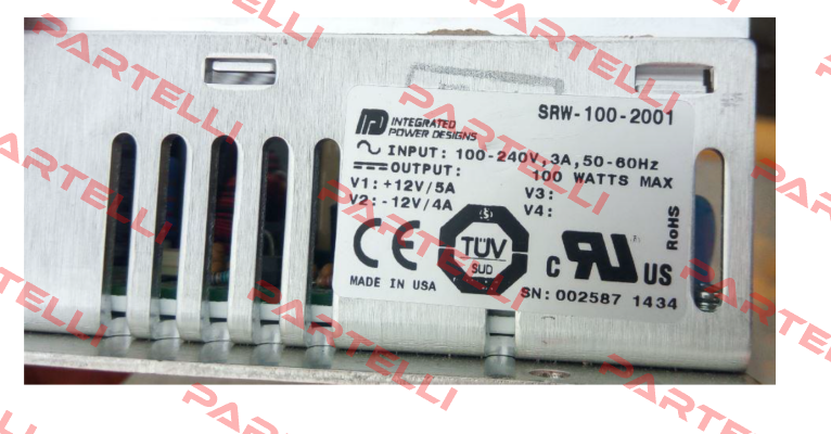 SRW-100-2001  INTEGRATED POWER DESIGNES