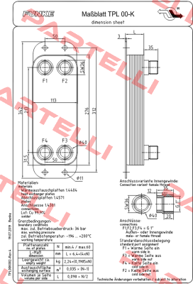 TPL 00-K-4-22 / 1035660 Funke