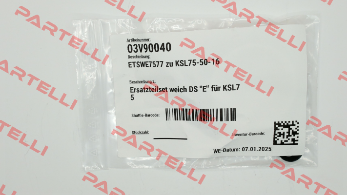 03V90040 /ETSWE7577 zu KSL75-50-16 BEE