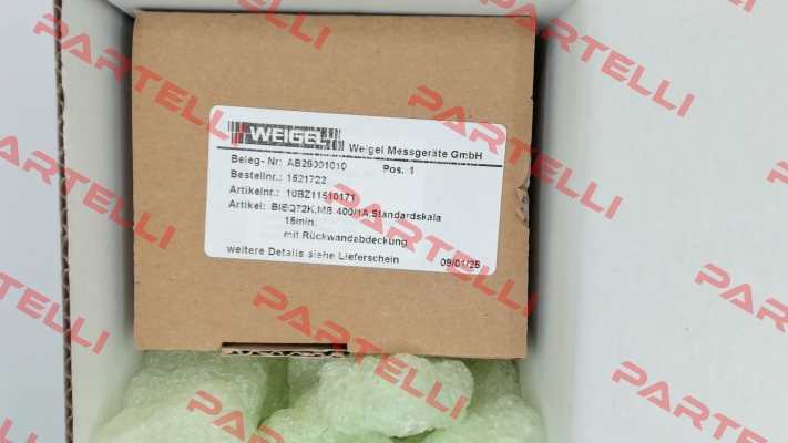 BIEQ 72 K / 10BZ11510171 Weigel