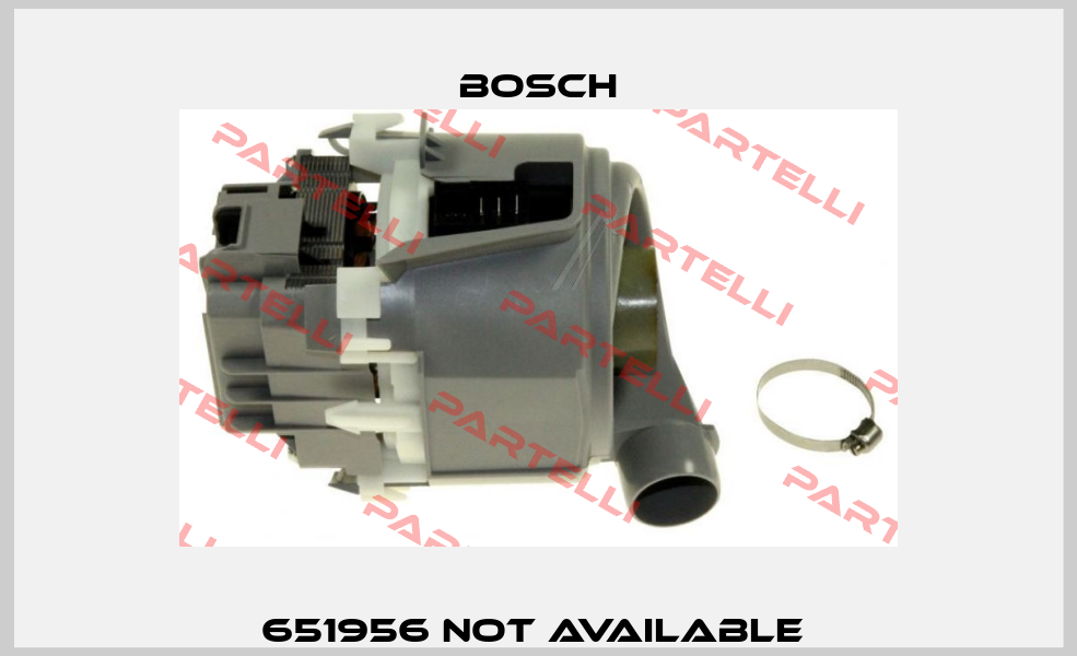 651956 not available  Bosch
