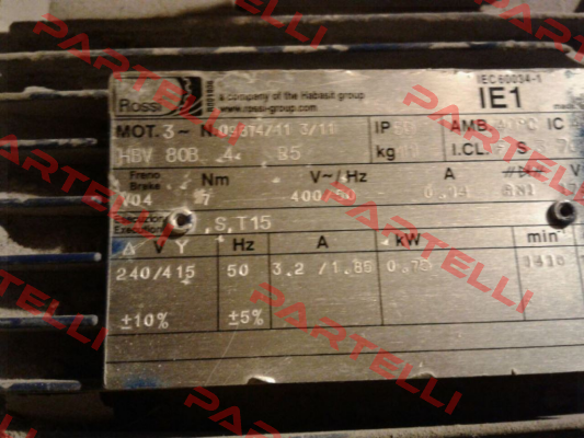 HBV 80B 4 240.415-50 B5  Rossi