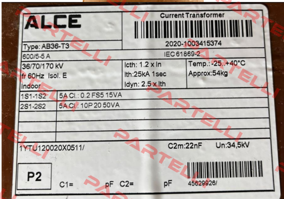 AB36-T3 401477 Alce