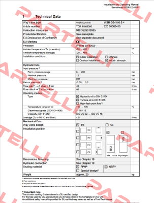 WSR-D24116-S / 22000063410 Voith