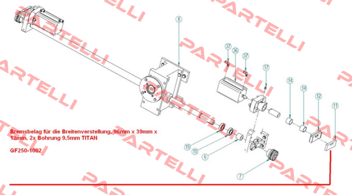 GF250-1002 BOTTERO