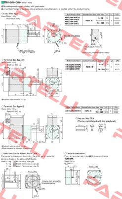 4IK25GN-SW2 / 4GN15K Oriental Motor