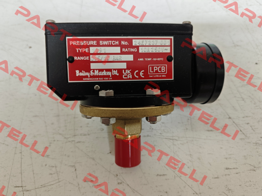 Type 1391 (0,5-10 BAR) Bailey & Mackey