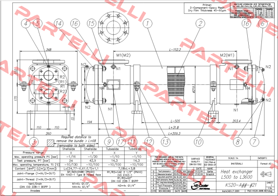 KS20-ACN-821 L1200 HS Cooler