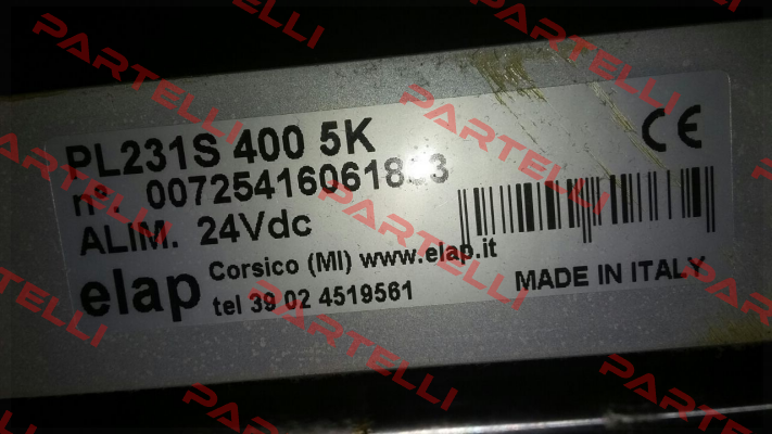 PL231-400- 5k  ELAP