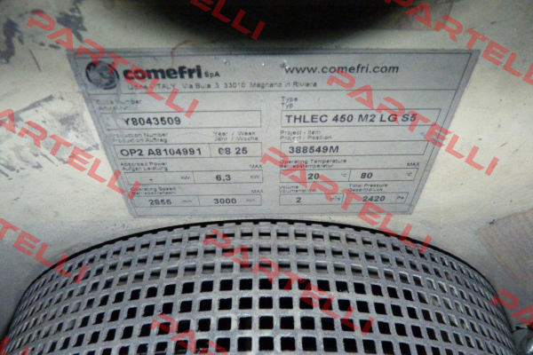 Typ:THLEC 450 S5 LG  Comefri