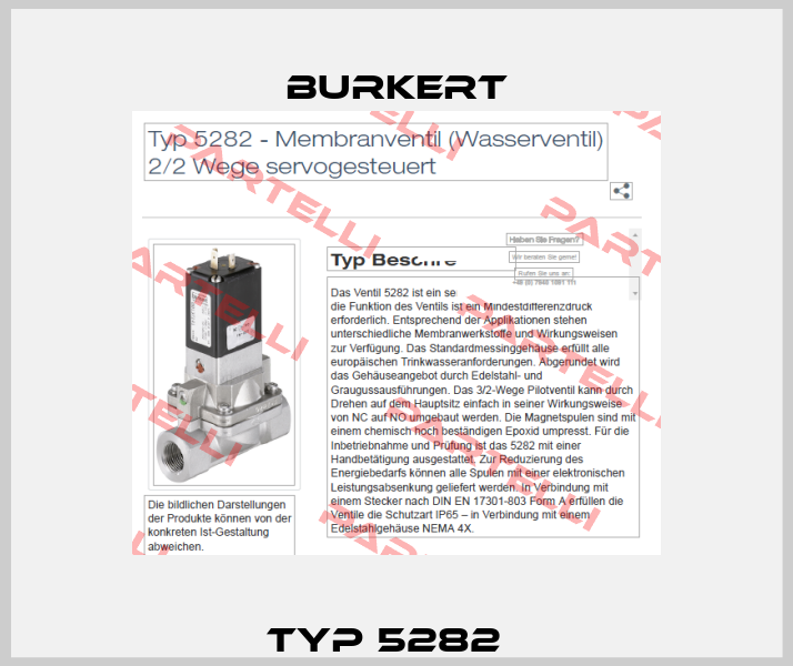 Typ 5282   Burkert
