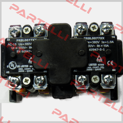 PRSL0077XX/Contact element - SPA - double - 2×(2NC+2NO) Ter Tecno Elettrica Ravasi
