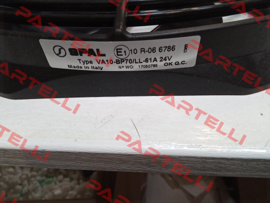 P/N: 30102542, Type: VA10-BP70/LL-61A SPAL