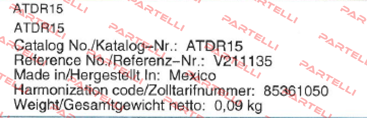 ATDR15 (V211135)  Mersen