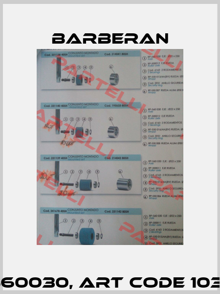 RP-560030, Art code 103879  Barberan