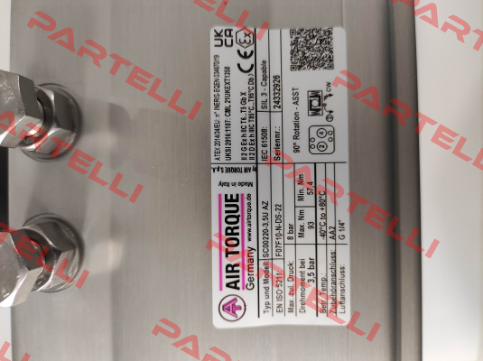 AT351US07 (SC00220-3,5UF07F1022AZ) Air Torque