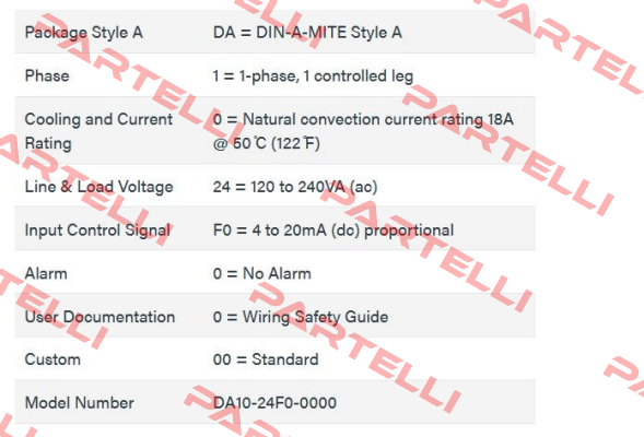 5129/DA10-24F0-0000 Watlow