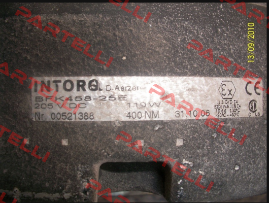 BFK458-25E Intorq