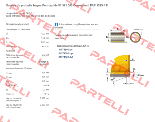 81571500 Permaglide