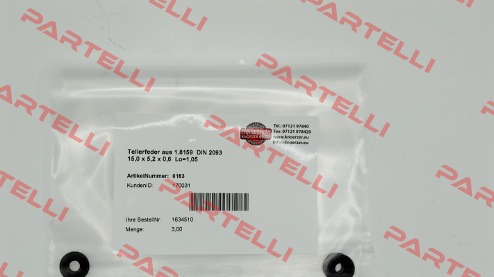 170031 / 15,0 x 5,2 x 0,6 Mubea