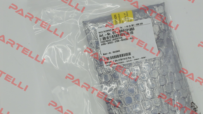 R422102431 / AV03-3/2CC-VT00-024VDC-NLC Aventics