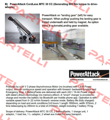 MTC 30 CC PowerAttack