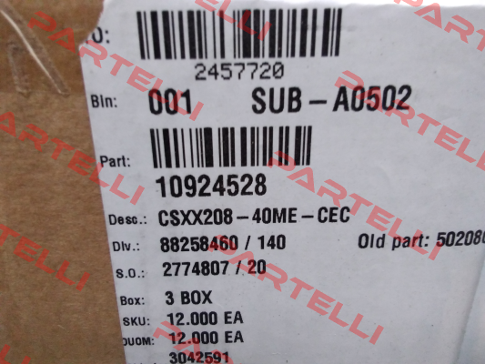 50208CSBR System Plast