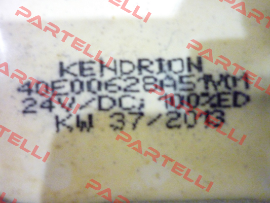 40E 006-28A51.V0124V D.C, 100% E.D Kendrion