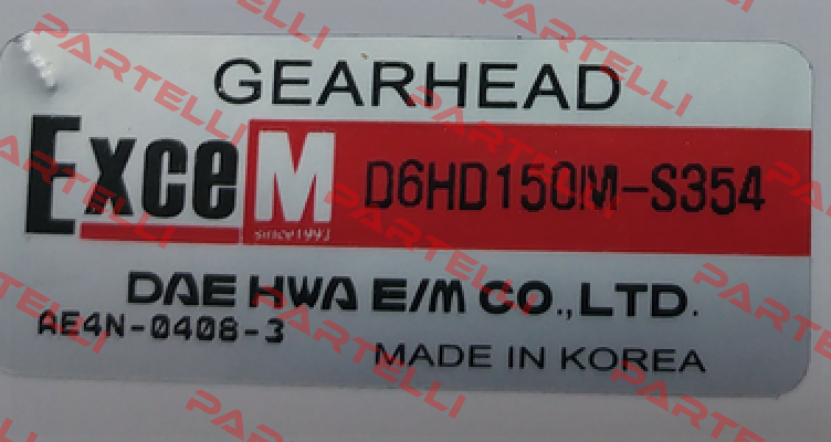 D6HD150M-S354  Excem