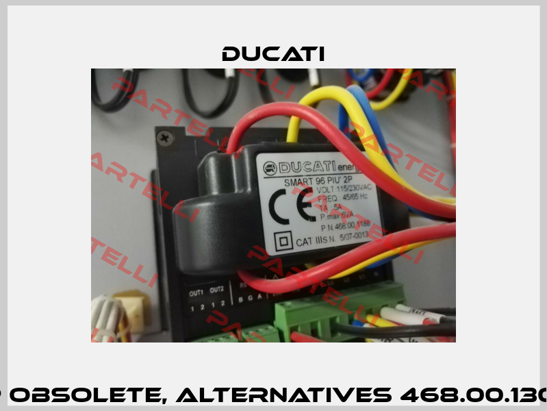 SMART 96 PIU’ 2P obsolete, alternatives 468.00.1300 or 468.00.1291  Ducati