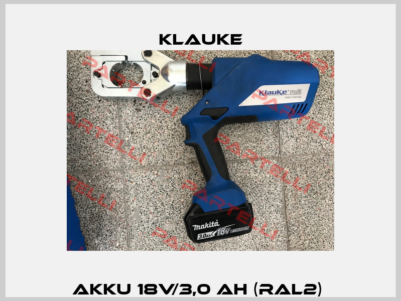 AKKU 18V/3,0 AH (RAL2)  Klauke