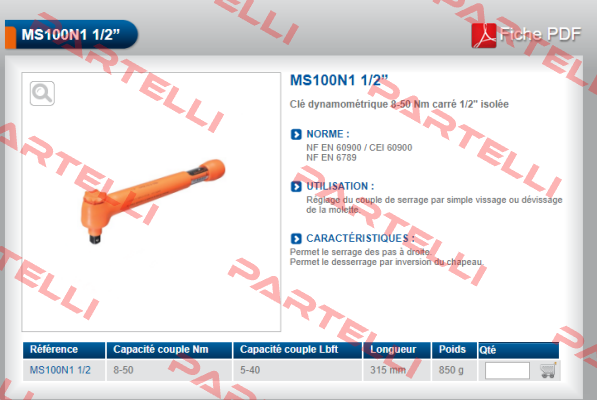 MS100N1 1/2  Sibille Fameca