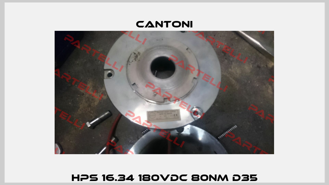 HPS 16.34 180VDC 80Nm d35 Cantoni