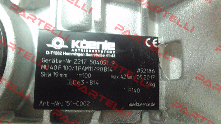 151-0002  (103-0691)  Küenle