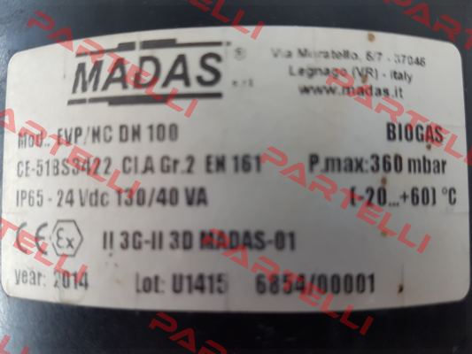 EVP/NC / EVP10B 005 Madas