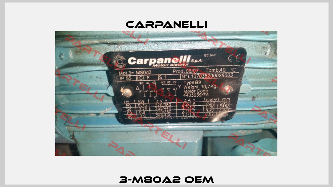 3-M80A2 OEM Carpanelli