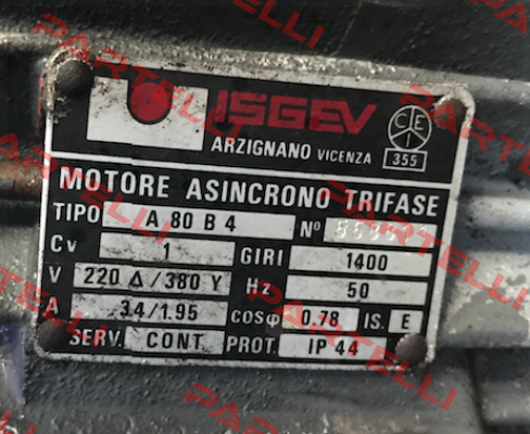 Type A 80 B4 -  ghisa  Isgev