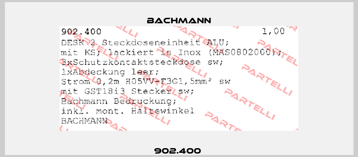 902.400  Bachmann