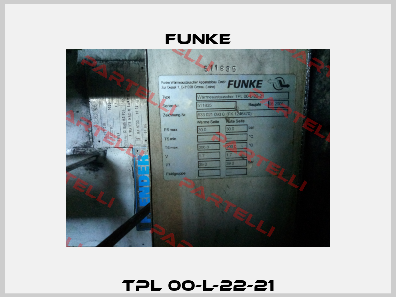 TPL 00-L-22-21 Funke