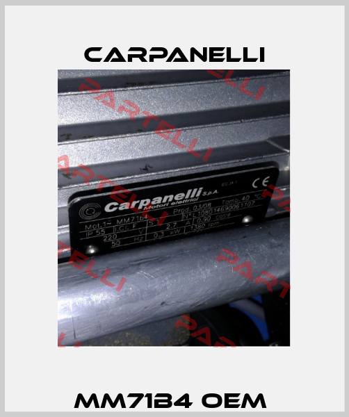MM71b4 OEM  Carpanelli