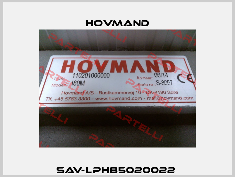 SAV-LPH85020022  HOVMAND