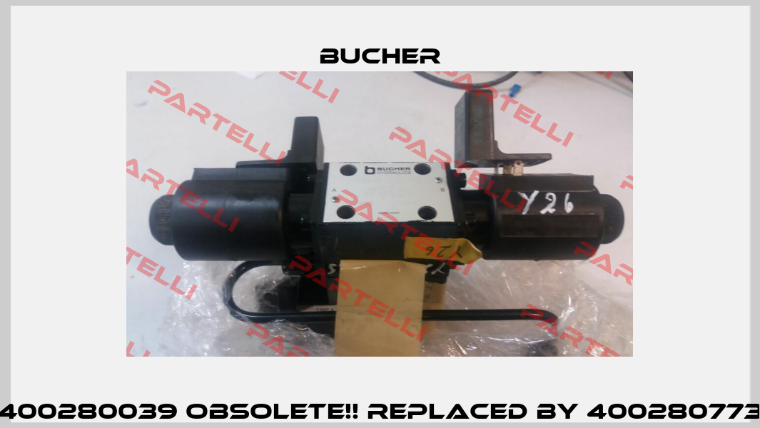 400280039 Obsolete!! Replaced by 400280773 Bucher